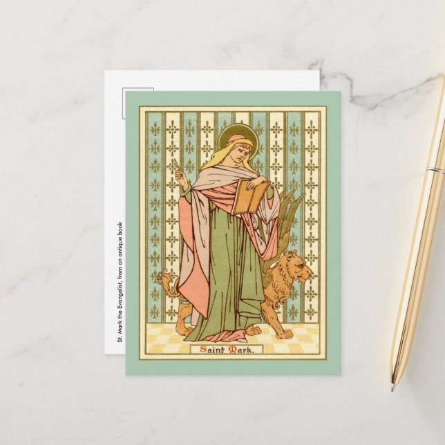 Markera evangelist (RLS 09) vykort 2 (Fram/Back In Situ)