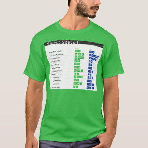 Markera Excel-kortkommandon för Speciella Excel Ta T Shirt