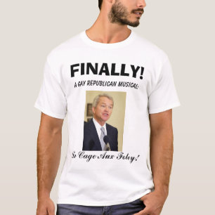 markera foleyen, SLUTLIGEN! , en glad republikansk T-shirt