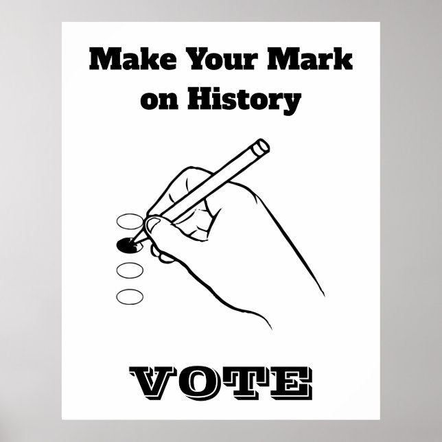 Markera historiken poster (Framsidan)
