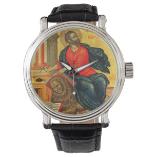 Markera ikonen Evangelist ortodox Armbandsur