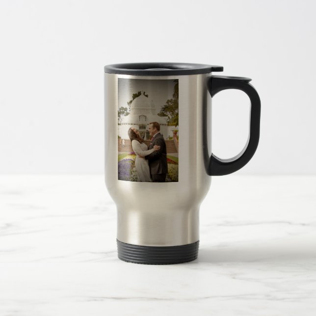 Markera & Ilianas brölloptravel mug Resemugg (Höger)