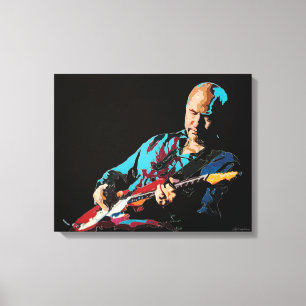 Markera Knopfler Canvastryck