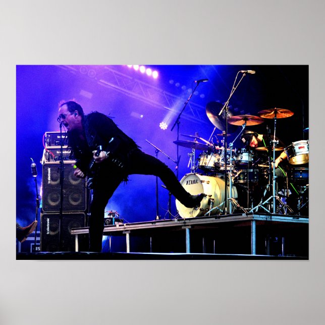 Markera Kung nivå 42 i konsert Poster (Framsidan)