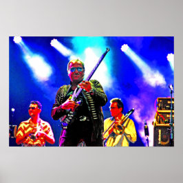 Markera Kung nivå 42 i konsert Poster