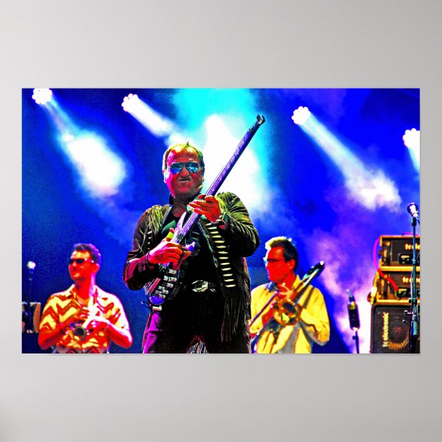 Markera Kung nivå 42 i konsert Poster (Framsidan)