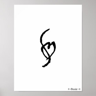 Markera markering Poster signering