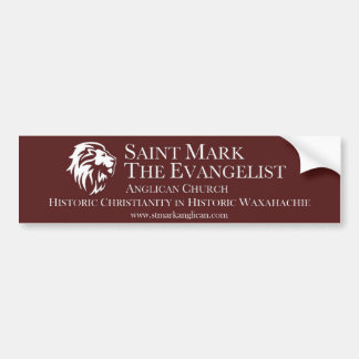 Markera stötfångarens Evangelist Anglican-dekal Bildekal