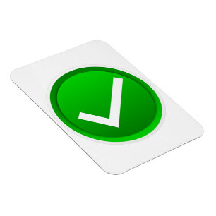 Markera symbol för Grönt Magnet