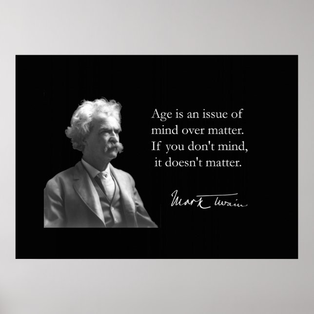 Markera Twain på Åldersgränsen Poster (Framsidan)