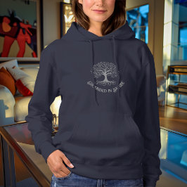 Markerad i Nature Livets träd - Silver accent T Shirt