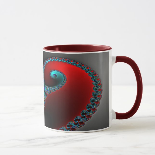 Markerar fläcken… mugg (Höger)