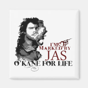 Markerat av den Jas magneten Magnet