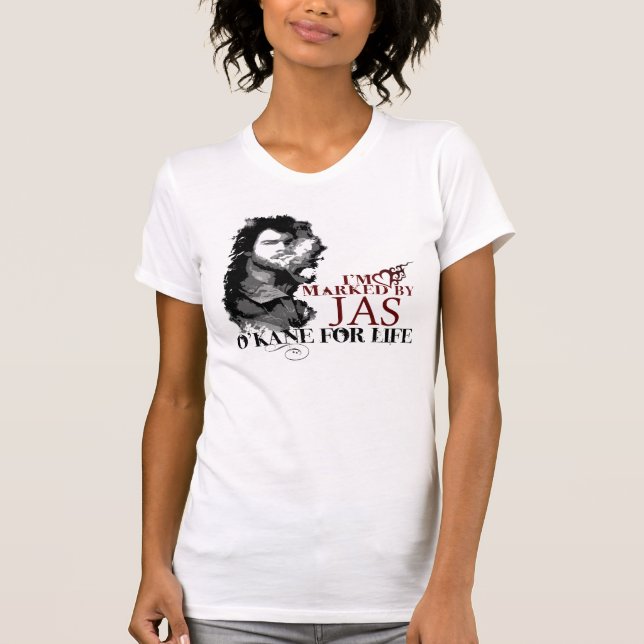 Markerat av den Jas T-tröja (ingen baksida) T Shirt (Framsida)