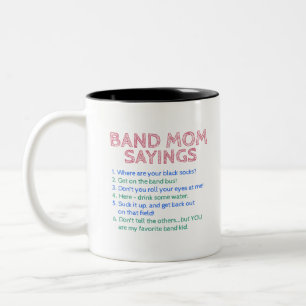 Markeringsband - Band Mamma Ord Två-Tonad Mugg