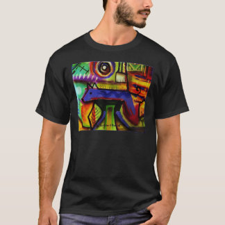 Märkes- original- konst t-shirt