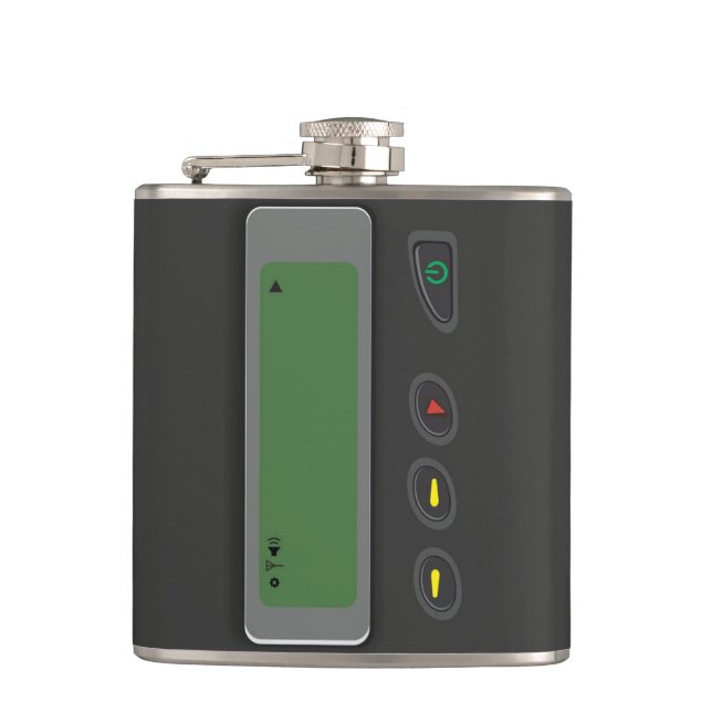 Märkes- plunta 7 uns Nutcase - personsökare (Framsidan)