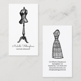 Märkes- specialiststylist för yrkesmässig dräkt visitkort