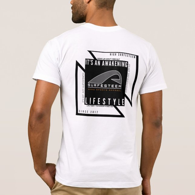Märkes- Tshirt, SURFESTEEM_APPAREL-märke T-shirt (Baksida)