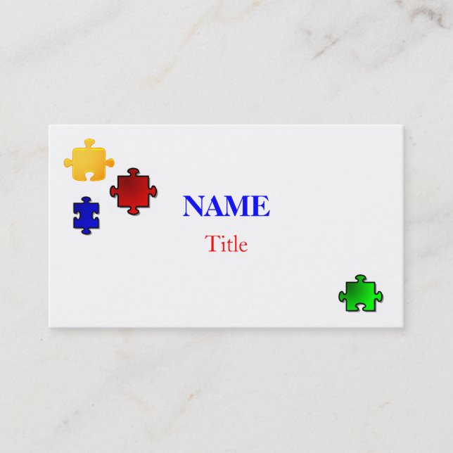 Märkes- visitkortmall visitkort (Framsida)