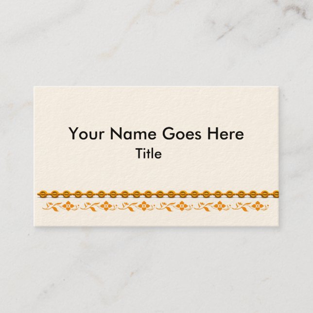 Märkes- visitkortmall visitkort (Framsida)