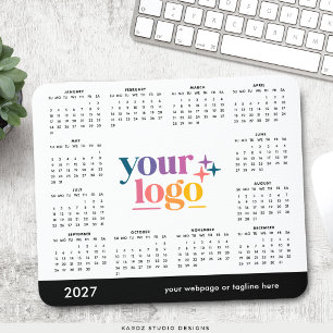 Märkesvaror Business 2027 Heldags Musmatt Kalender Musmatta