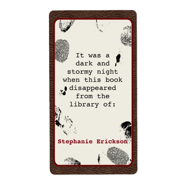 Märket Bok Fraktsedel (Framsidan)