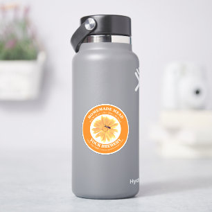 Märket "Homemade Mead Flaska" Klistermärken