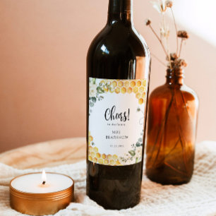 Märket Meant to bi möhippa vin Vinflaska Etikett