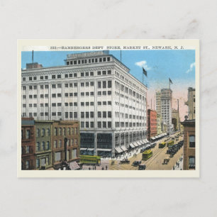 Market St., Newark NJ Vintage Vykort