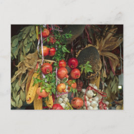 Market Stall Florence Helg Vykort