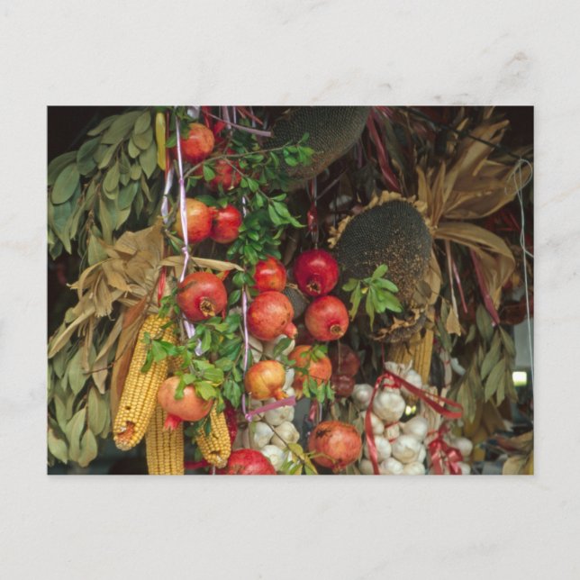 Market Stall Florence Helg Vykort (Framsida)