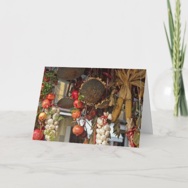 Market Stall Florence Tack Kort (Framsida)