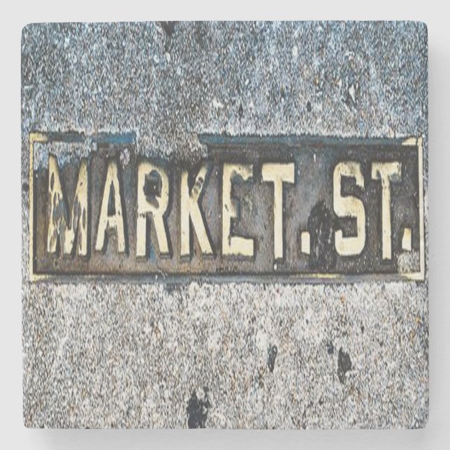 Market Street, Charleston SC. Underlägg (Framsidan)