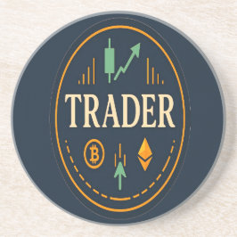 market trader coaster for any trader  underlägg
