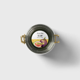 Märketikett för etikett för textilfig Sylt