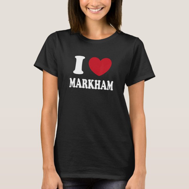 Markham 15 t shirt (Framsida)
