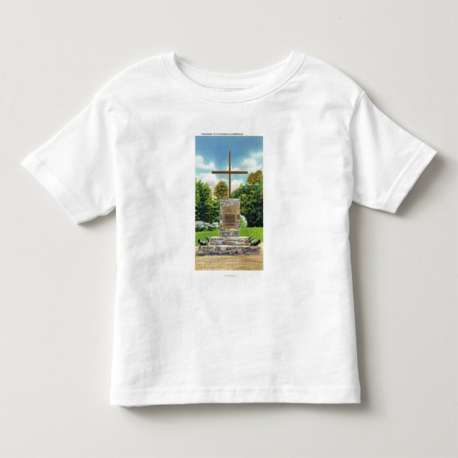 Markis de Montcalm Monument plats Tee (Framsida)