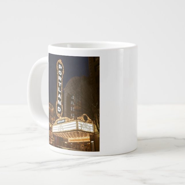 Markis för Arlene Schnitzer auditorium Jumbo Mugg (Framsida vänster)