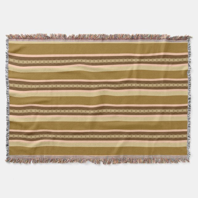 Markisrand med mittenmotiv från mitten av 1900-tal filt (Framsidan)