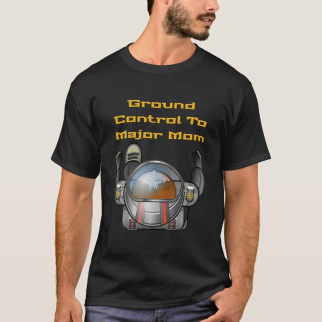Markkontroll till major Mamma, Boy Astronaut, Lusn T Shirt (Framsida)