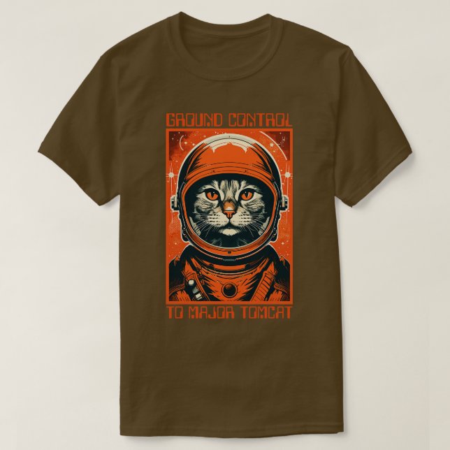 Markkontroll till Major Tomcat T Shirt (Design framsida)