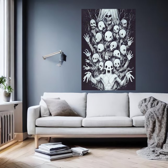 märklig familj porträtt | AI Art Poster (Skapare uppladdad)