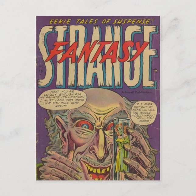 märklig fantasi 2 vykort (Framsida)