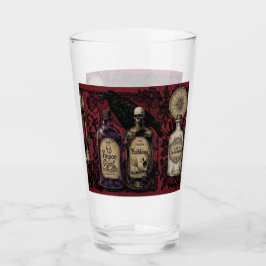 Märkliga Elixirer & Raven Gotisk Glas Tumbler