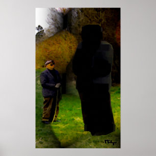 märkliga möten i skogen poster