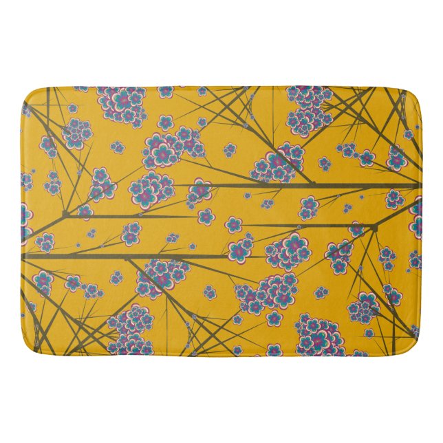 märkligt Grenar Bath Mat Badrumsmatta (Framsidan)