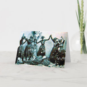 Märkligt Vintage födelsekort Kort