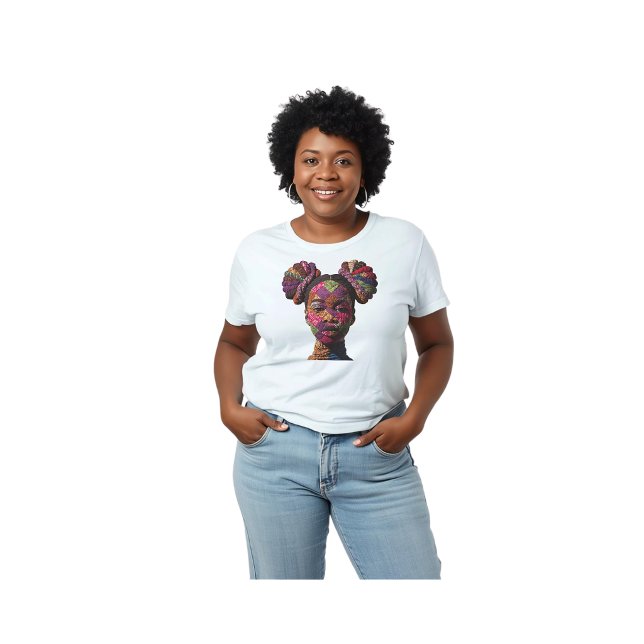 Märklinj T-shirt om den färgrika konsten att sydda (Skapare uppladdad)