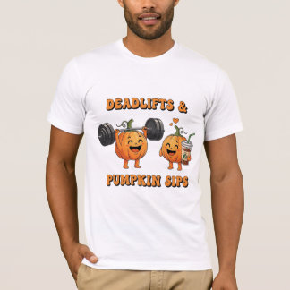 Marklyft och pumpadrickor Höstträning T Shirt
